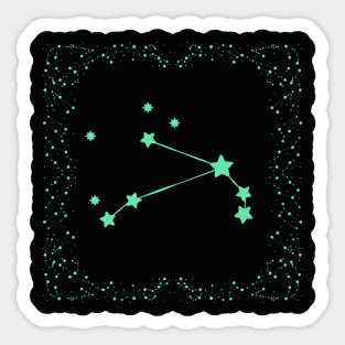 Aries Star Constellation Sticker